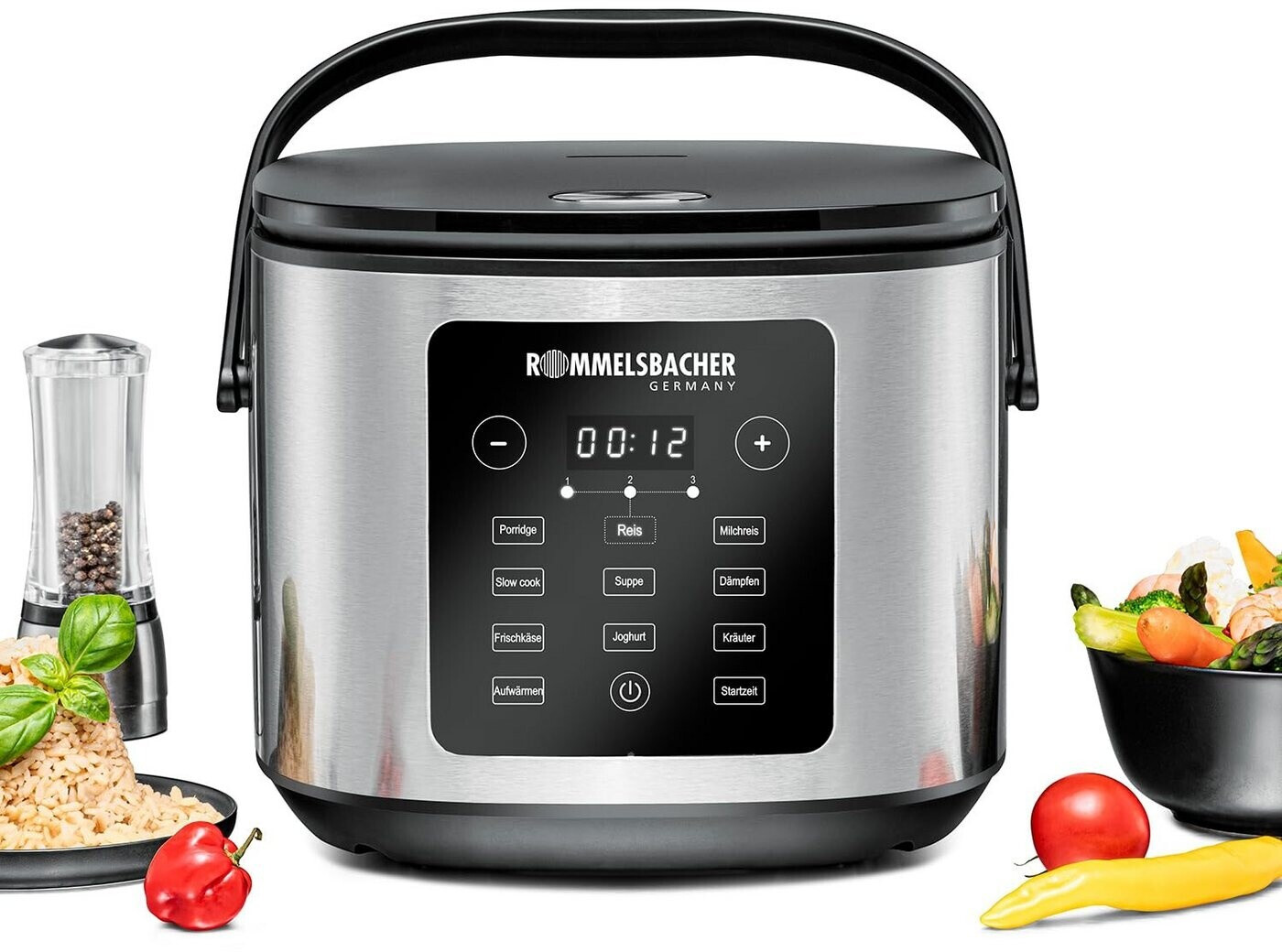 پلو پز و مولتی کوکر روملزباخر آلمان Rommelsbacher MRK 950 - پلوپز دیجیتال